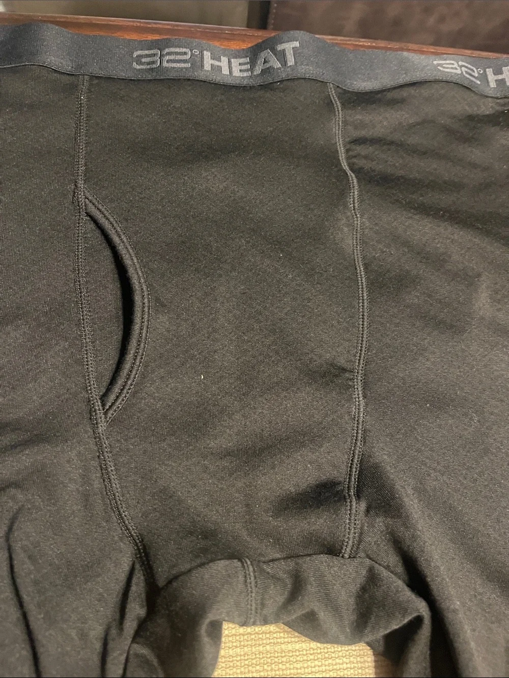 Item 80…32 Degrees Men's Black Thermal Long Johns base layer xl